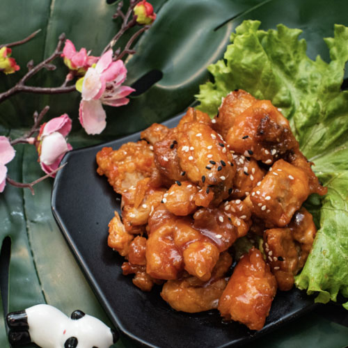 Poulet au caramel
